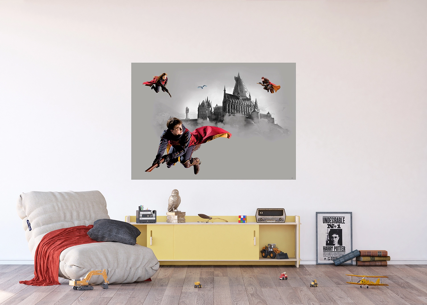 Dětská vliesová fototapeta na zed' Harry Potter | 155 x 110 cm | FTDNM 5293