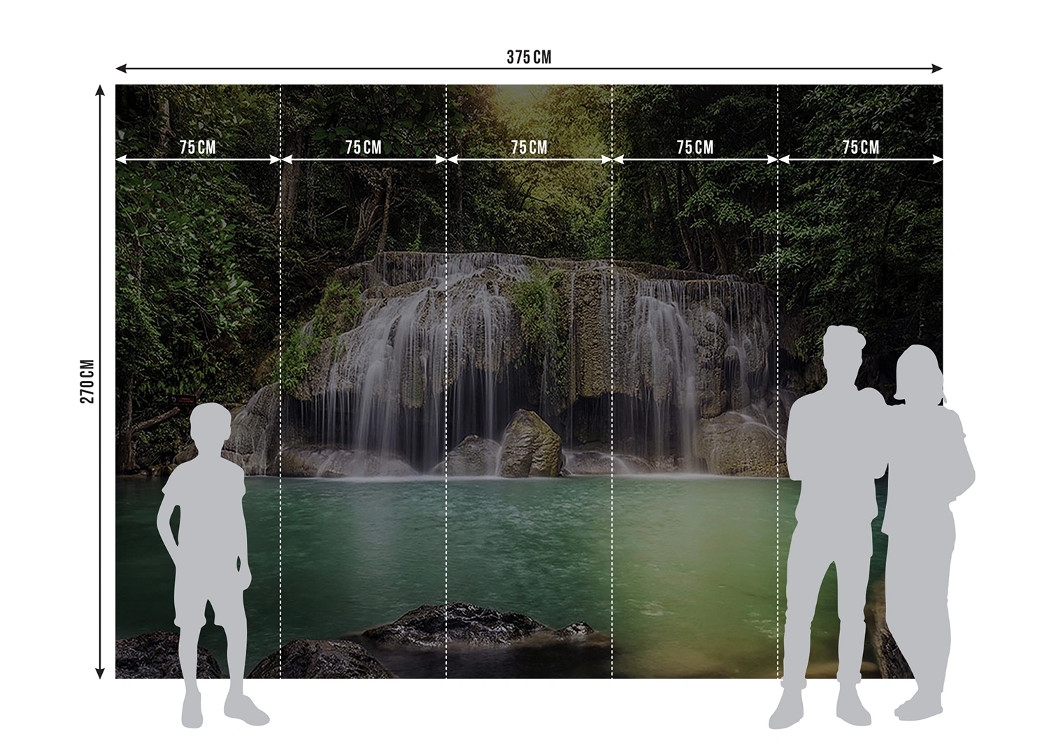 Fototapeta Laguna | Vliesová fototapeta na zed' | 360 x 270 cm | FTNS 2451