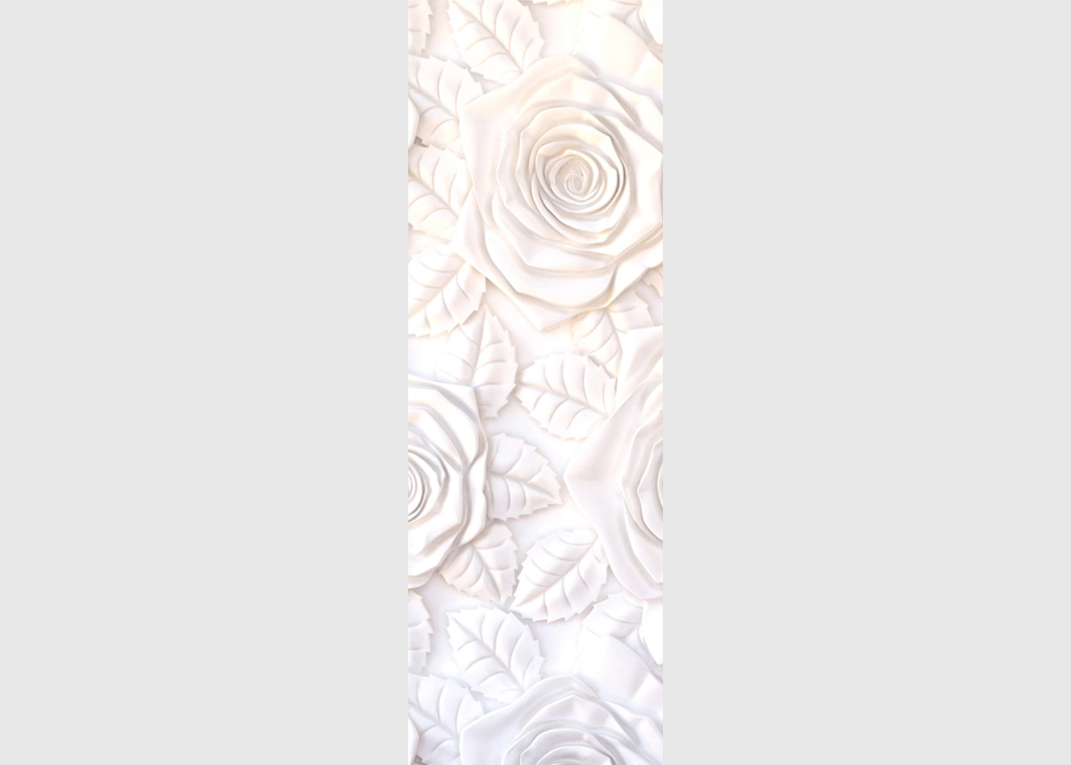Vliesová fototapeta na zed' Vystupující Květy | 90 x 270 cm | FTNVL3709