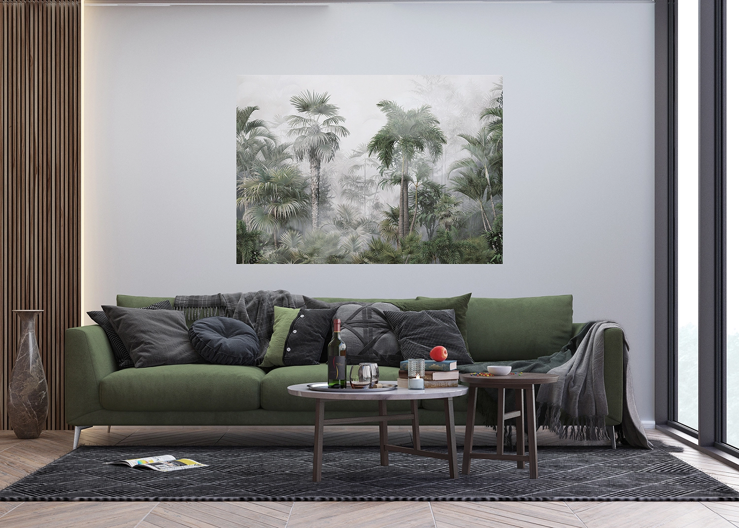 Vliesová fototapeta na zed' Tropický Les | 155 x 110 cm | FTNM 7713