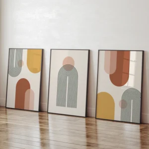 Sada oboustranných plakátů Abstrakt | 3 x A3 | P3 351427 - Obrázek 4