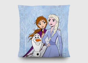 Polštářek Disney Ledové království Kreslené postavičky | 40 x 40 cm | CND 3130