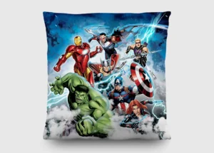 Polštářek Marvel Avengers Připraveni k boji | 40 x 40 cm | CND 3137
