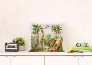 Dekorativní polštářek Džungle | 40 x 40 cm | CND 3149 - Obrázek 2