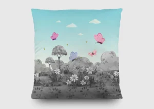Cushion Cute Bears B/W, 40 x 40 cm, CND 3151 - Image 3