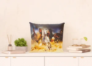 Cushion Horses, 45 x 45 cm, CN 3602 - Obrázek 5