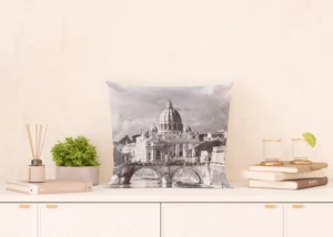 Cushion Rome with Clock, 45 x 45 cm, CN 3604 - Obrázek 5