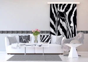 Dekorativní polštářek Zebra | 45 x 45 cm | CN 3605 - Obrázek 3