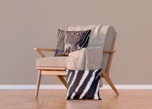Cushion Zebra, 45 x 45 cm, CN 3605 - Image 5