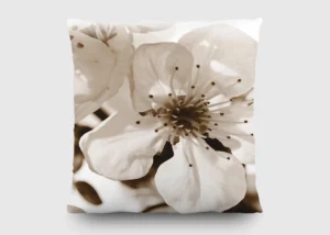 Cushion White Flowers, 45 x 45 cm, CN 3613 - Obrázek 2