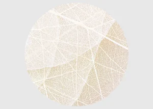 Samolepící vliesová fototapeta na zed' Jemná Listová Struktura | 70 x 70 cm | CR 3231 - Obrázek 2