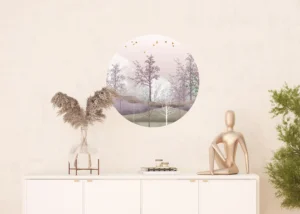 Samolepící vliesová fototapeta na zed' Mystická Přírodní Krajina | 70 x 70 cm | CR 3233 - Obrázek 3