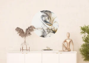 Wall Mural Flowing Smoke, 70 x 70 cm, CR 3236 - Image 3