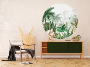 Wall Mural Vector Tropics, 140 x 140 cm, CR 3322 - Obrázek 3