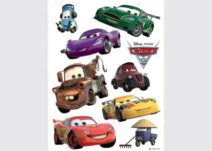 Wall Stickers Disney Cars All Friends, 42.5 x 65 cm, DK 1752
