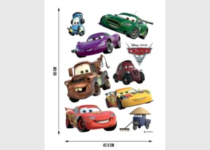 Wall Stickers Disney Cars All Friends, 42.5 x 65 cm, DK 1752 - Image 3