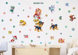 Dětská samolepka na zeď Tlapková Patrola Přátelé | 65 x 85 cm | DK 2353 - Obrázek 4