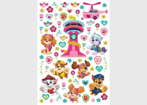 Wall Stickers Paw Patrol Puppy Girls | 42.5 x 65 cm | DK 1659