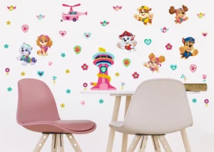 Wall Stickers Paw Patrol Puppy Girls | 42.5 x 65 cm | DK 1659 - Obrázek 3
