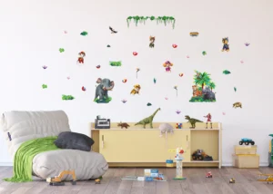 Wall Stickers Paw Patrol Jungle, 42,5 x 65 cm, DKM 1675 - Image 2