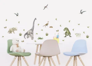 Dětská samolepka na zeď Dino | 42.5 x 65 cm | DK 1747 - Obrázek 3