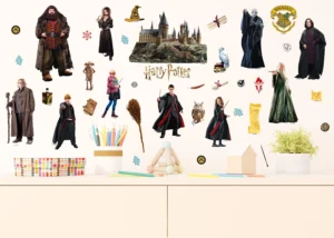 Wall Stickers Harry Potter Magical Hogwarts | 30 x 30 cm | DKS 3943 - Obrázek 2