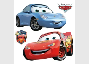 Wall Stickers Disney Cars McQueen and Sally, 30 x 30 cm, DKS 1088