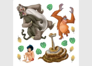 Wall Stickers Disney The Jungle Book, 30 x 30 cm, DKS 1093