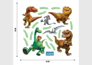 Dětská samolepka na zeď Disney Hodný dinosaurus | 30 x 30 cm | DKS 1094 - Obrázek 3