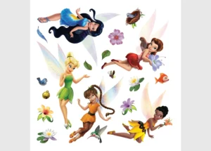 Wall Stickers Disney Fairies, 30 x 30 cm, DKS 1096