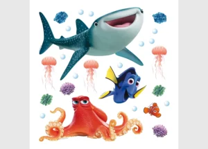 Wall Stickers Disney Finding Nemo, 30 x 30 cm, DKS 1097