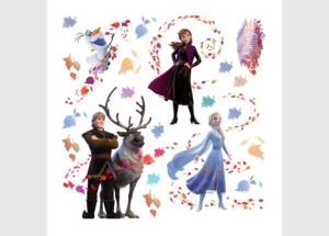 Dětská samolepka na zeď Disney Frozen Vítr | 30 x 30 cm | DKS 3809