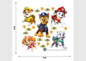 Wall Stickers Paw Patrol, 30 x 30 cm, DKS 3815 - Image 3