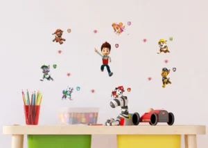 Wall Stickers Paw Patrol Team, 30 x 30 cm, DKS 3816 - Image 2
