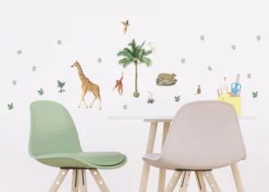 Dětská samolepka na zeď Jungle | 30 x 30 cm | DKS 3819 - Obrázek 2