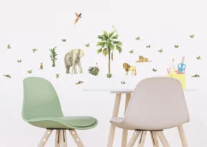 Wall Stickers Jungle, 30 x 30 cm, DKS 3827 - Image 2