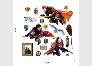 Wall Stickers Harry Potter Quidditch, 30 x 30 cm, DKS 3829 - Image 3