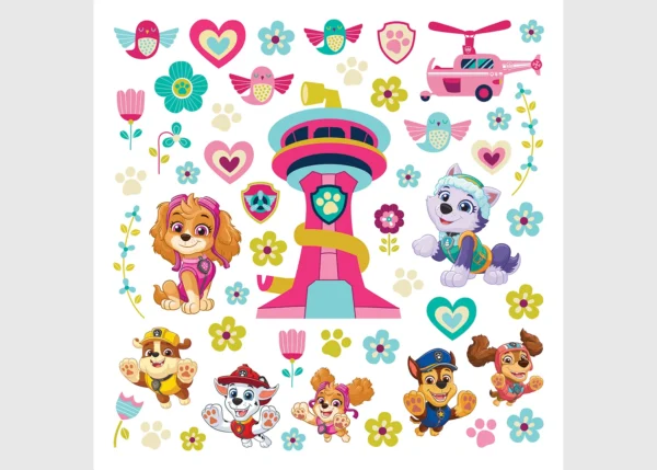 Wall Stickers Paw Patrol Be Happy, 30 x 30 cm, DKS 3839