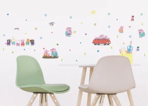 Wall Stickers Peppa Pig Car, 30 x 30 cm, DKS 3847 - Image 4