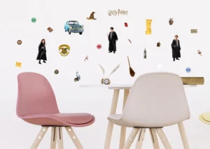 Dětská samolepka na zeď Harry Potter Trio kouzelníků | 30 x 30 cm | DKS 3939 - Obrázek 2