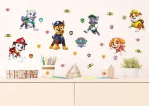 Wall Stickers Paw Patrol Happy Team | 30 x 30 cm | DKS 3945 - Obrázek 2