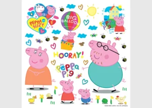 Wall Stickers Peppa Pig Home | 30 x 30 cm | DKS 3947