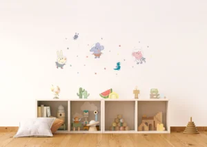 Wall Stickers Peppa Pig in Space, 42,5 x 65 cm, DK 1651 - Obrázek 2