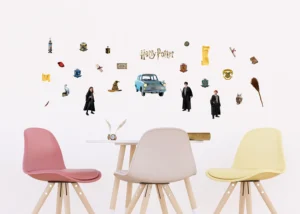 Dětská samolepka na zeď Harry Potter Trio kouzelníků | 42.5 x 65 cm | DK 1653 - Obrázek 3