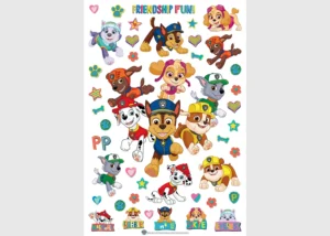 Dětská samolepka na zeď Paw Patrol Přátelé | 42.5 x 65 cm | DK 1661