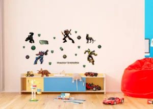 Dětská samolepka na zeď Transformers Útok | 42.5 x 65 cm | DKM 1671 - Obrázek 4
