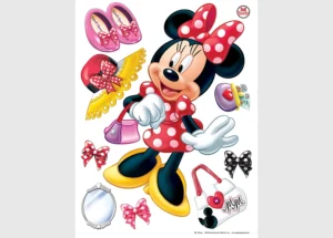 Wall Stickers Disney Minnie Shopping, 65 x 85 cm, DK 1703