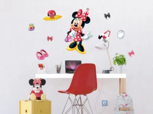 Dětská samolepka na zeď Disney Minnie Nakupuje | 65 x 85 cm | DK 1703 - Obrázek 2