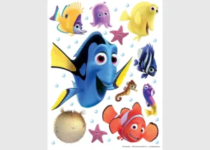 Dětská samolepka na zeď Disney Hledá se Nemo | 65 x 85 cm | DK 1705