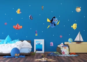 Dětská samolepka na zeď Disney Hledá se Nemo | 65 x 85 cm | DK 1705 - Obrázek 2